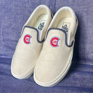 Vans Cubs Classic Slip On Wool Shoes